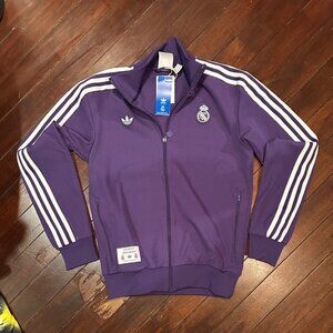 adidas Real Madrid Icon Track Jacket, New!